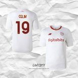 Segunda Camiseta Roma Jugador Celik 2022-2023