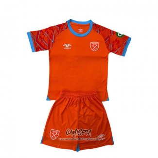 Segunda Camiseta West Ham Portero 2025-2026 Nino