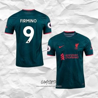 Tercera Camiseta Liverpool Jugador Firmino 2022-2023