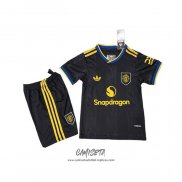Tercera Camiseta Manchester United 2025-2026 Nino