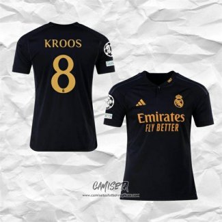 Tercera Camiseta Real Madrid Jugador Kroos 2023-2024