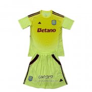 Camiseta Aston Villa Portero 2025-2026 Nino Amarillo