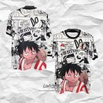 Camiseta Japon Cartoon 202025-2026 Blanco Tailandia
