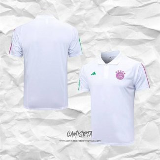 Camiseta Polo del Bayern Munich 2023-2024 Blanco