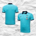 Camiseta Polo del Brasil 2022-2023 Azul