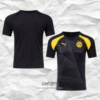 Camiseta Pre Partido del Borussia Dortmund 2023 Negro