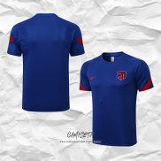 Camiseta de Entrenamiento Atletico Madrid 2022-2023 Azul