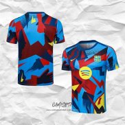 Camiseta de Entrenamiento Barcelona 2025-2026 Azul Rojo