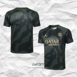 Camiseta de Entrenamiento Paris Saint-Germain Jordan 2024-2025 Verde