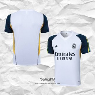 Camiseta de Entrenamiento Real Madrid 2023-2024 Blanco