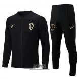 Chandal de Chaqueta del Corinthians 2022-2023 Negro