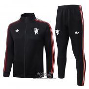 Chandal de Chaqueta del Manchester United 2026-2027 Nino Negro