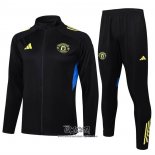 Chandal de Chaqueta del Manchester United 2025-2026 Amarillo Negro