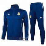 Chandal de Chaqueta del Real Madrid 2025-2026 Nino Azul