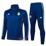 Chandal de Chaqueta del Real Madrid 2025-2026 Nino Azul