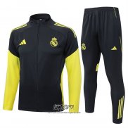 Chandal de Chaqueta del Real Madrid 2025-2026 Amarillo Gris