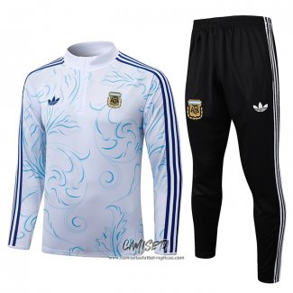 Chandal de Sudadera del Argentina 2026-2027 Nino Blanco