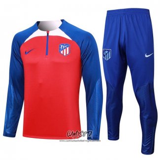 Chandal de Sudadera del Atletico Madrid 2023-2024 Rojo