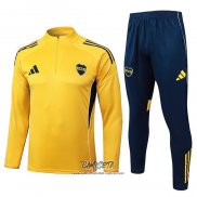 Chandal de Sudadera del Boca Juniors 2025-2026 Nino Amarillo