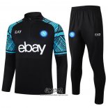 Chandal de Sudadera del Napoli 2023-2024 Negro