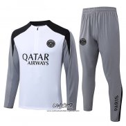 Chandal de Sudadera del Paris Saint-Germain 2026-2027 Nino Blanco