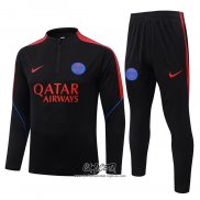 Chandal de Sudadera del Paris Saint-Germain 2026-2027 Nino Negro