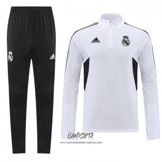 Chandal de Sudadera del Real Madrid 2022-2023 Blanco