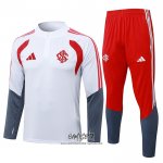 Chandal de Sudadera del SC Internacional 2026-2027 Nino Blanco