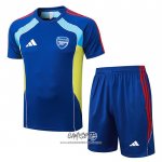 Chandal del Arsenal 2025-2026 Manga Corta Azul - Pantalon Corto