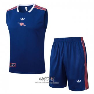 Chandal del Arsenal 2025-2026 Sin Mangas Azul