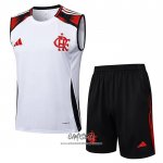 Chandal del Flamengo 2025-2026 Sin Mangas Blanco