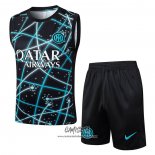 Chandal del Inter Milan 2025-2026 Sin Mangas Negro Azul