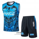Chandal del Napoli 2025-2026 Sin Mangas Azul