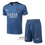 Chandal del Paris Saint-Germain Jordan 2025-2026 Manga Corta Gris - Pantalon Corto