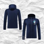 Chaqueta con Capucha del Italia 2022-2023 Azul