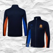 Chaqueta del Olympique Marsella 2024-2025 Azul Naranja