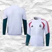 Chaqueta del Real Madrid 2026-2027 Blanco Rojo