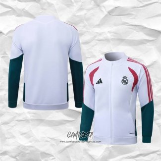 Chaqueta del Real Madrid 2026-2027 Blanco Rojo