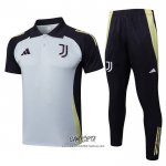 Conjunto Polo del Juventus 2024-2025 Gris