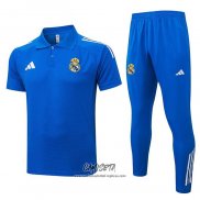 Conjunto Polo del Real Madrid 2025-2026 Azul