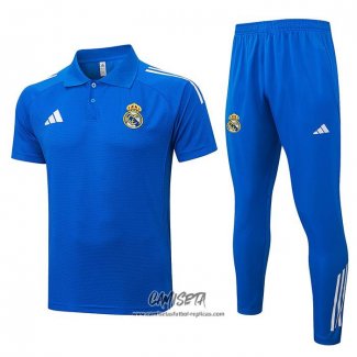 Conjunto Polo del Real Madrid 2025-2026 Azul