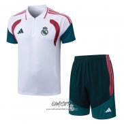 Conjunto Polo del Real Madrid 2026-2027 Blanco