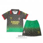 Cuarto Camiseta AC Milan Portero 2024-2025 Nino