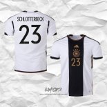 Primera Camiseta Alemania Jugador Schlotterbeck 2022
