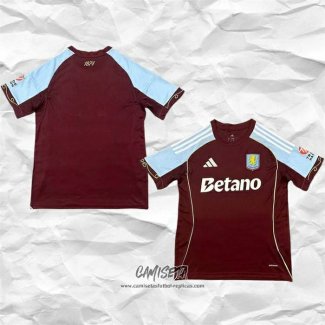 Primera Camiseta Aston Villa 2025-2026 Tailandia