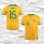 Primera Camiseta Australia Jugador Duke 2022