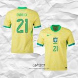 Primera Camiseta Brasil Jugador Endrick 2024