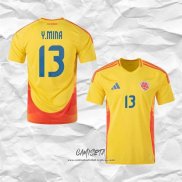 Primera Camiseta Colombia Jugador Y.Mina 2024