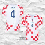 Primera Camiseta Croacia Jugador Erlic 2022