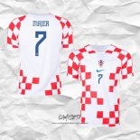 Primera Camiseta Croacia Jugador Majer 2022